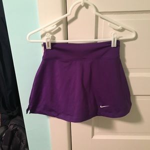 Nike purple tennis skirt